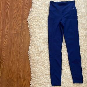 Hurley Blue Ribbed Leggings